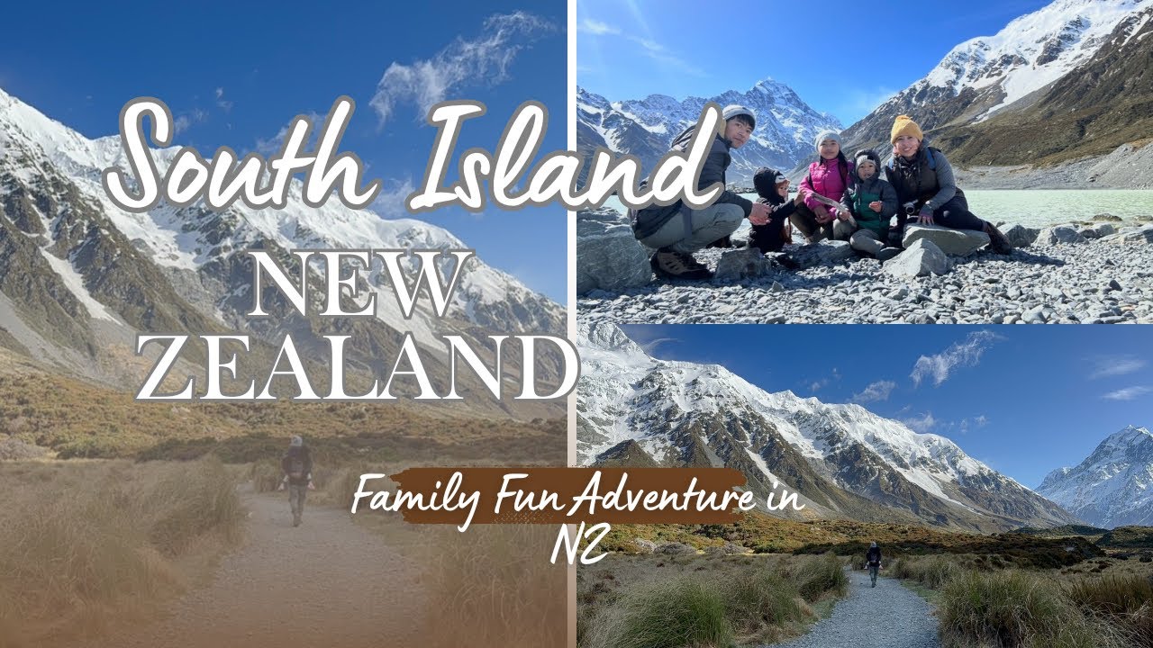 Falling in Love in South Island New Zealand | 📍 Mount Cook Hooker Valley 