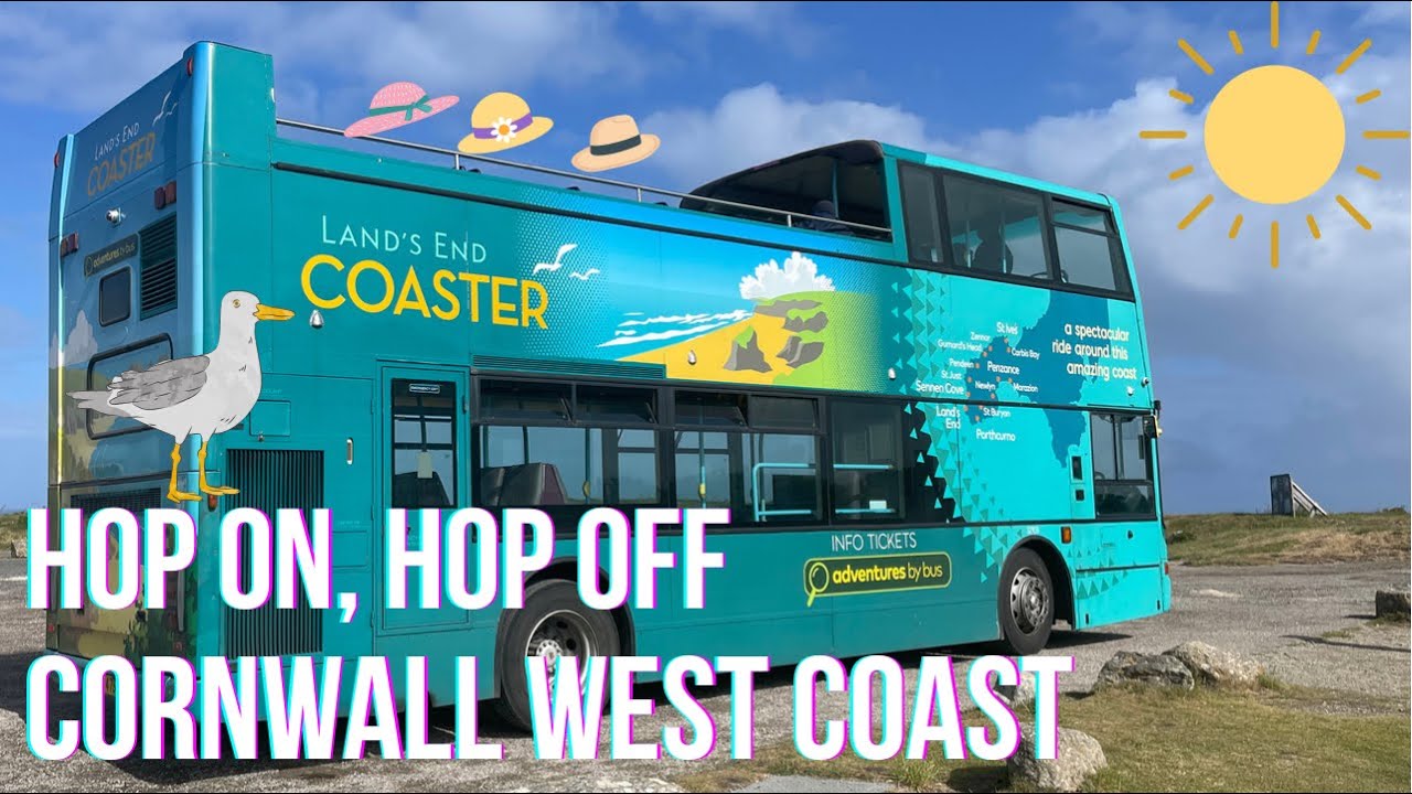 West Cornwall Coast Open Top Bus Ride