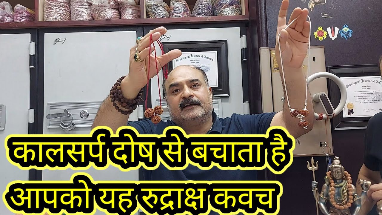 कालसर्प दोष से बचाता है आपको यह रुद्राक्ष कवच#haridwar #rudrakesh #travlingdeewane