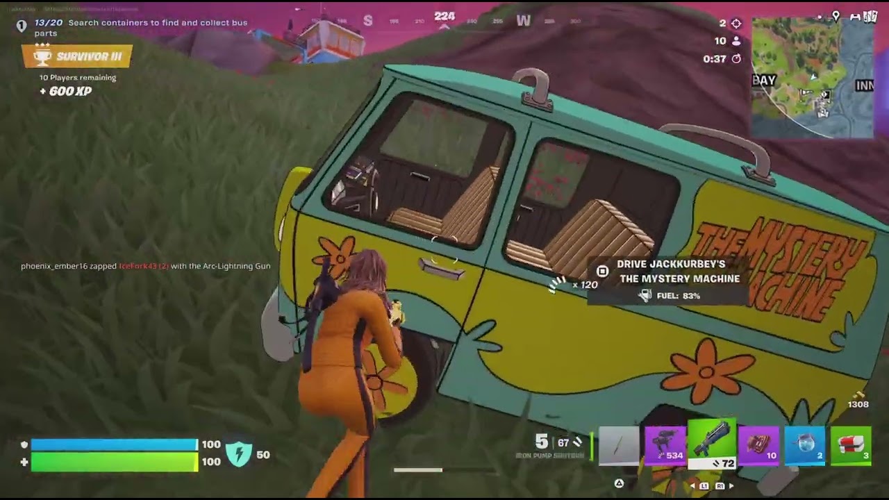 Fortnite Chapter 7 Season 1 Zero Build Solo 1st Game The Bride Skin Gameplay
