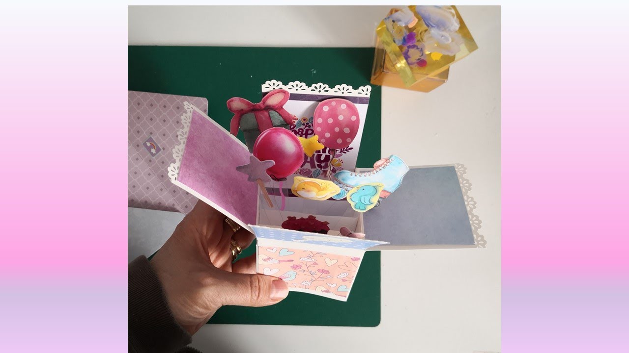 BELLISSIMO BIGLIETTO POP UP Compleanno - Tutorial