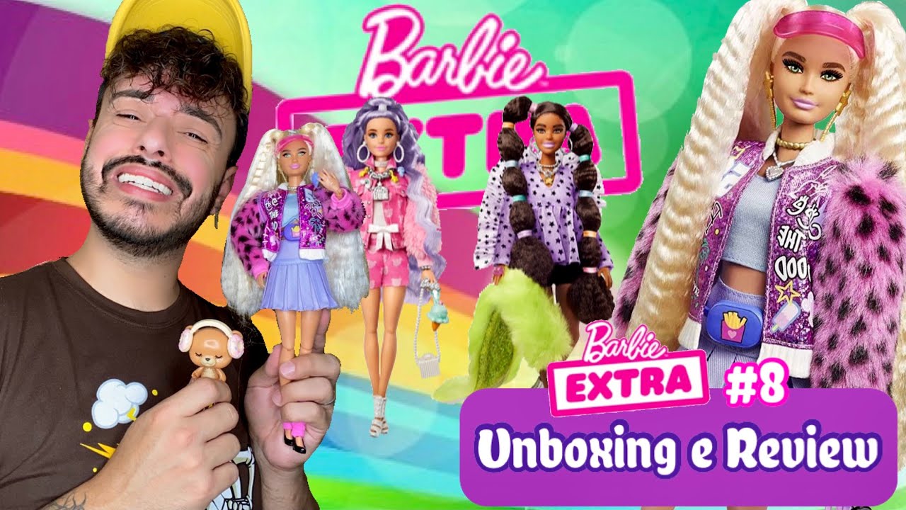 Barbie Extra #8 (Wave 2) - Unboxing e Review PT BR