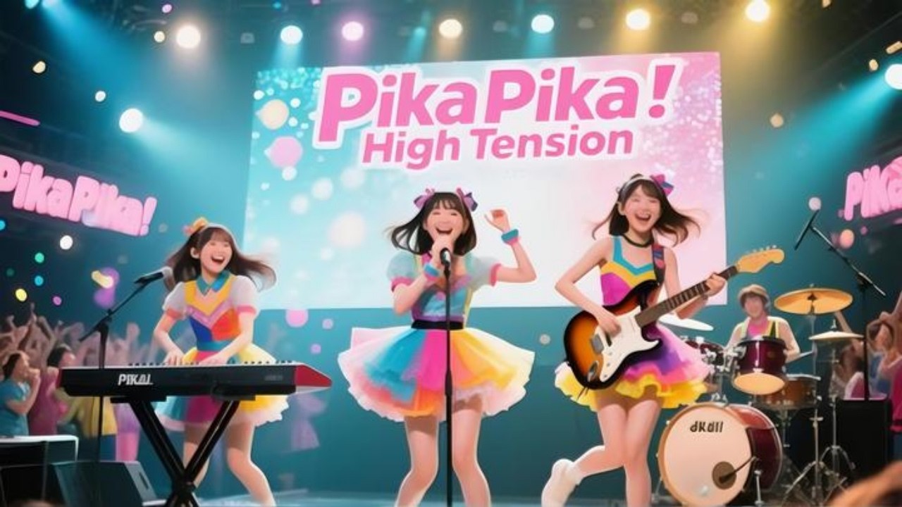✨ ピカピカ☆ハイテンション (Pikapika☆High Tension) – J-Pop Idol Energy | Official Lyrics Video