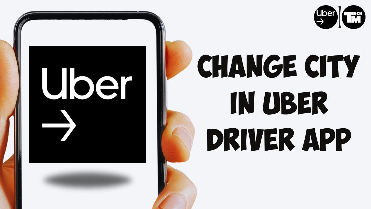 Как изменить город в приложении Uber Driver