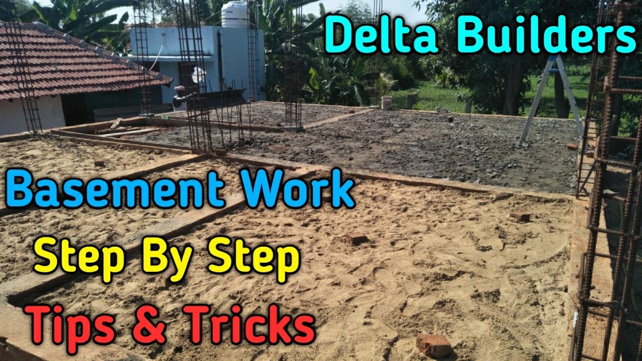 Basement Work செய்யும் போது கவனிக்க வேண்டிய விஷயங்கள் Basement Construction in Tamil