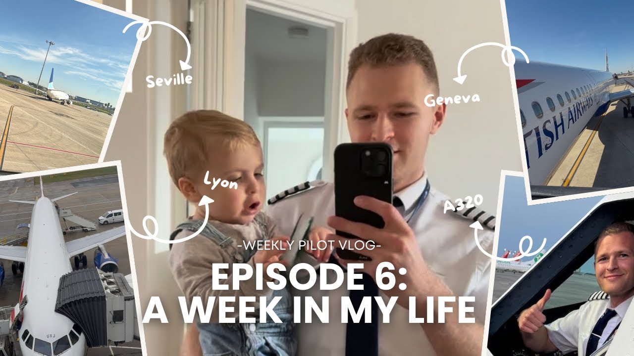 Flying, Coffee & Real Life | A320 Pilot Vlog (Seville, Geneva & Lyon) 