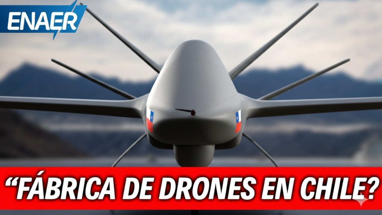 ¿Fábrica Chilena de Drones?: ENAER Presenta PROYECTO CLAVE