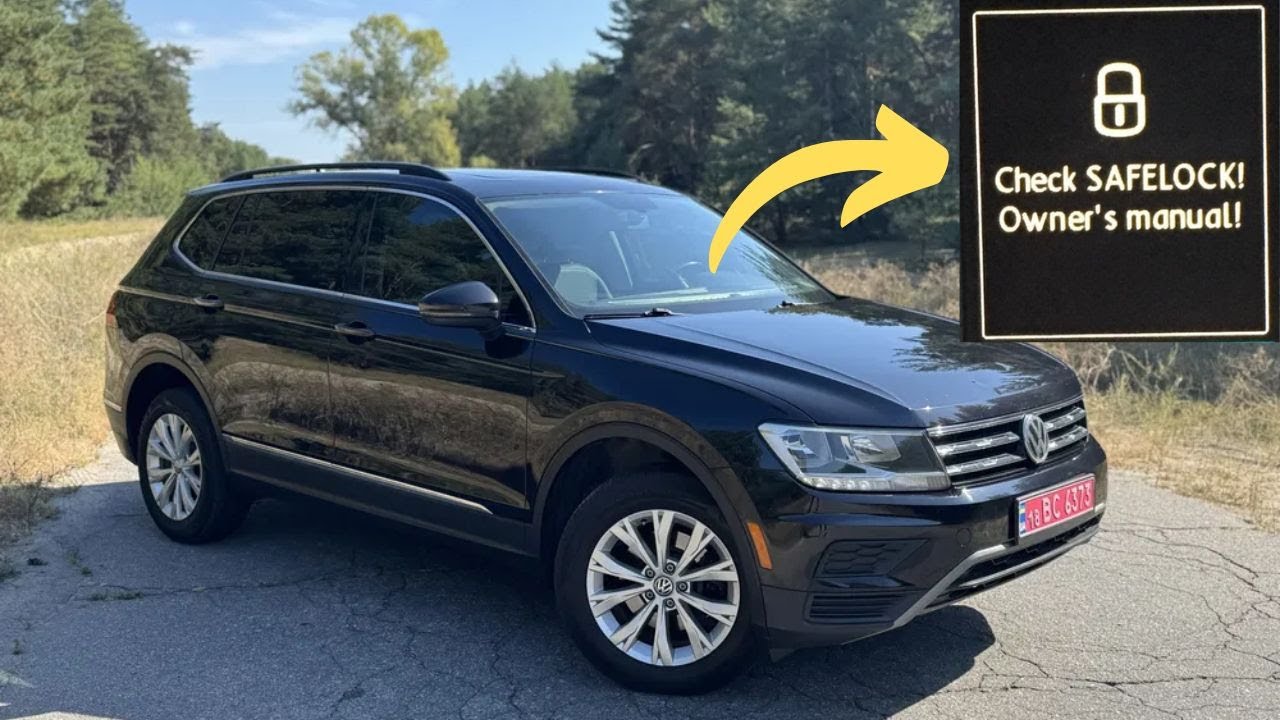 Предупреждение «Проверьте Safelock. Руководство пользователя» в автомобилях VW или Skoda