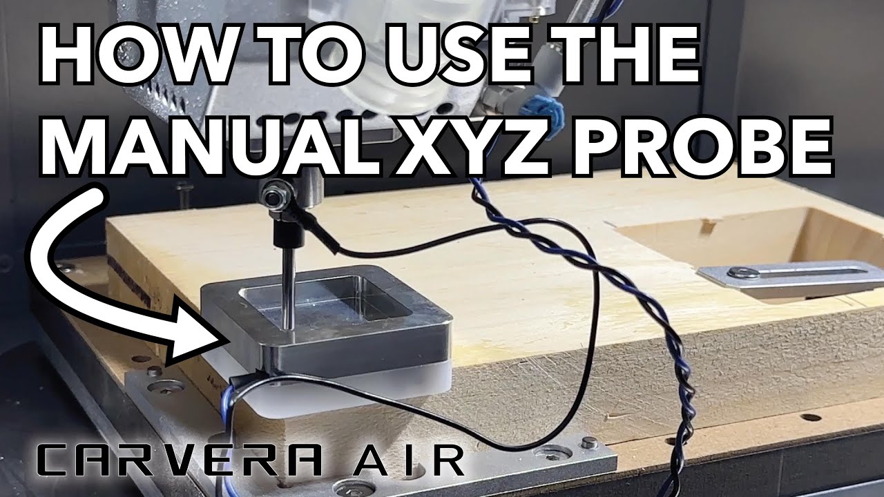 Как использовать ручной датчик XYZ для настольного ЧПУ Carvera Air