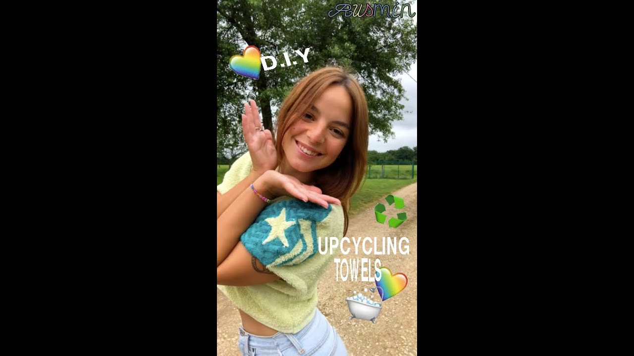 HOW TO : UPCYCLE TOWELS AND MAKE CLOTHES 🛀 DIY