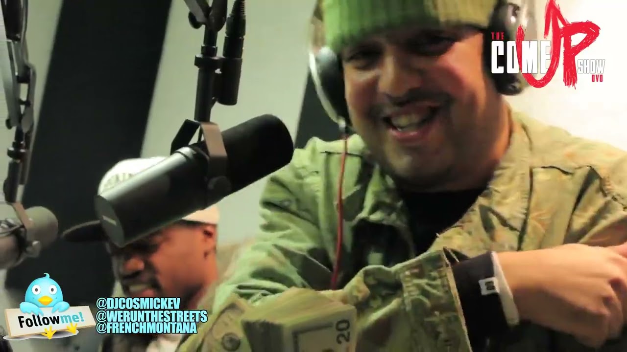 FRENCH MONTANA & COKE BOYS ON COSMIC KEV COME UP SHOW