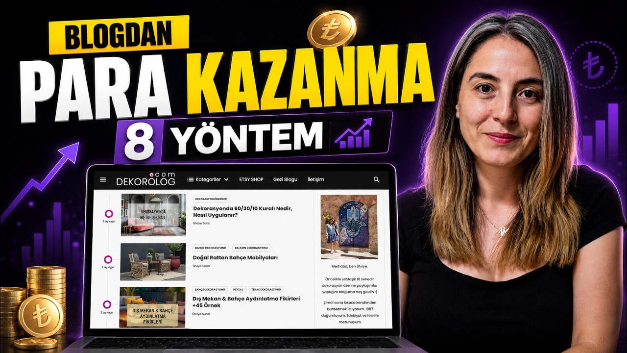 Blog Yazarak Nasıl Para Kazanılır? 8 Farklı Kazanç Yöntemini Keşfet!