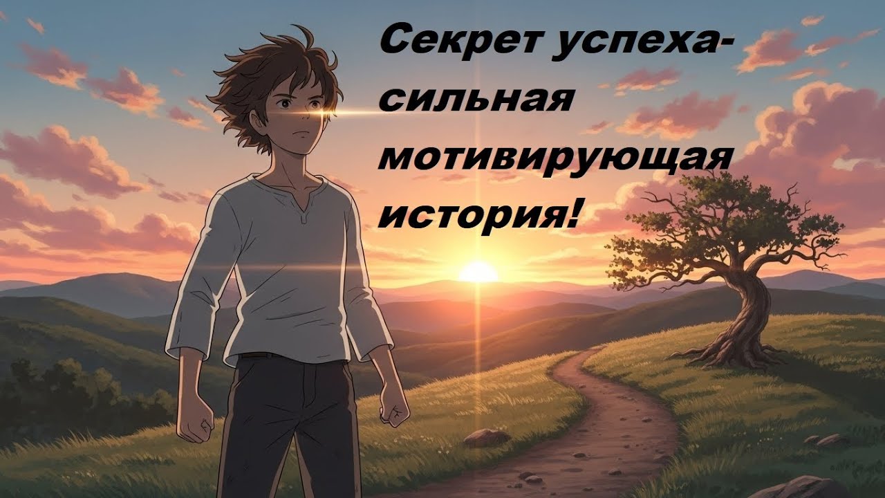 Секрет успеха-сильная мотивирующая история!