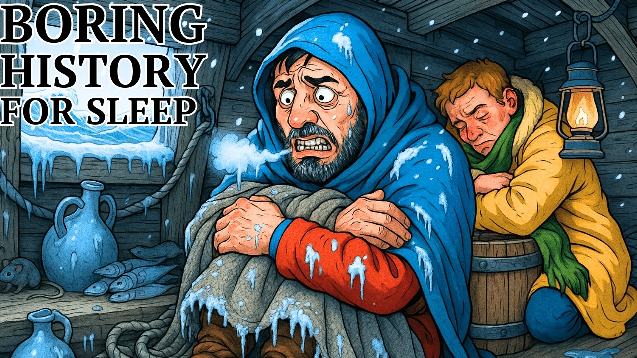 How Did People Sleep on Medieval Ships During the BRUTAL Winter | 2 Hours of Relaxing History