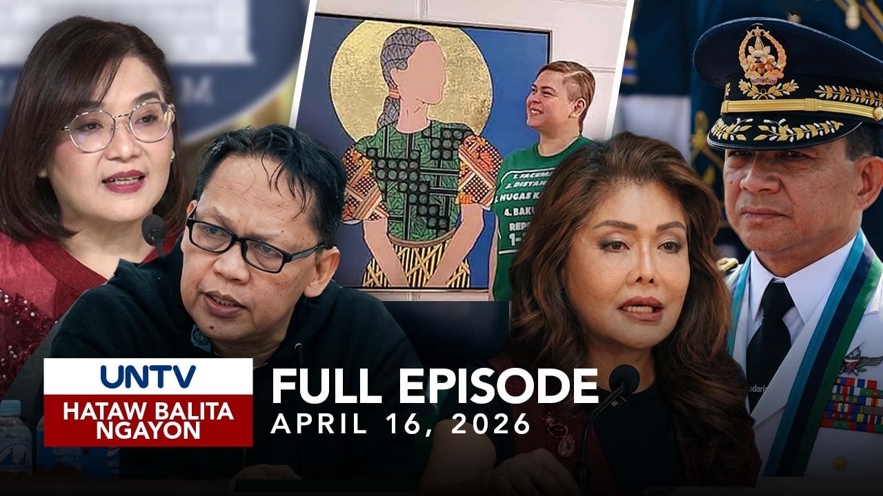 UNTV: Hataw Balita Ngayon | April 16, 2026