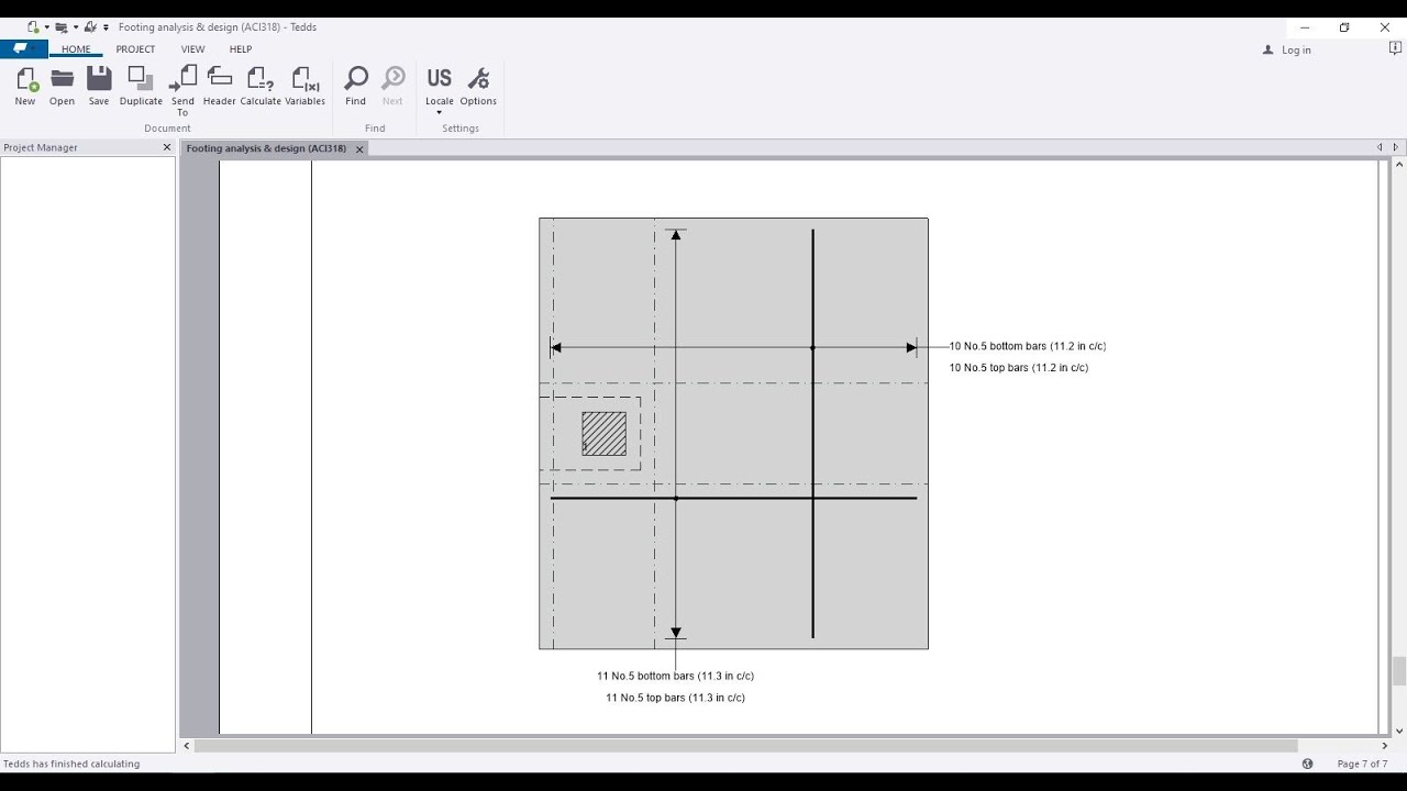 Tekla Tedds tutorials for Beginner | Design eccentric Foundation footing As per ACI 318 | Lec-11