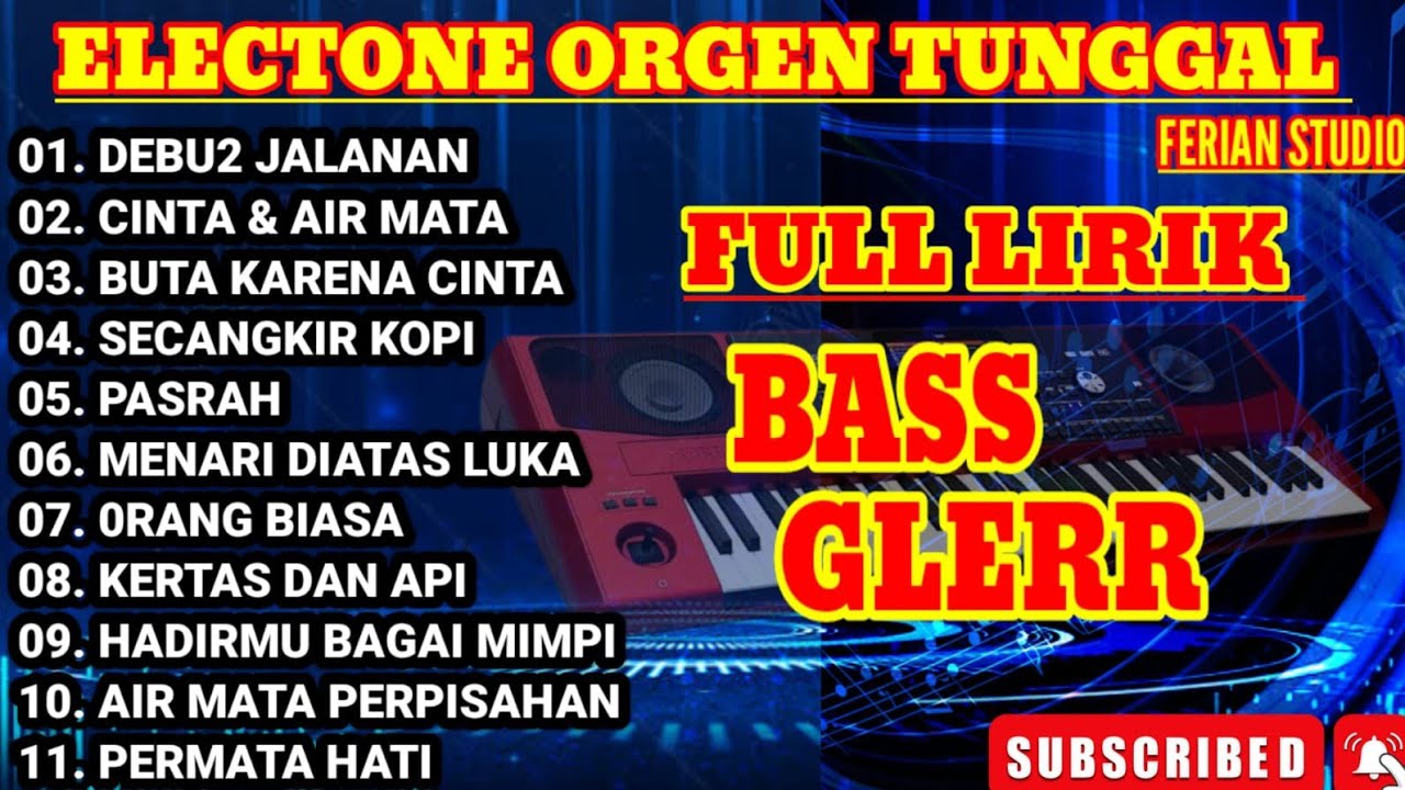 DANGDUT ORGEN TUNGGAL FULL ALBUM DANGDUT LAWAS POPULER TERLARIS