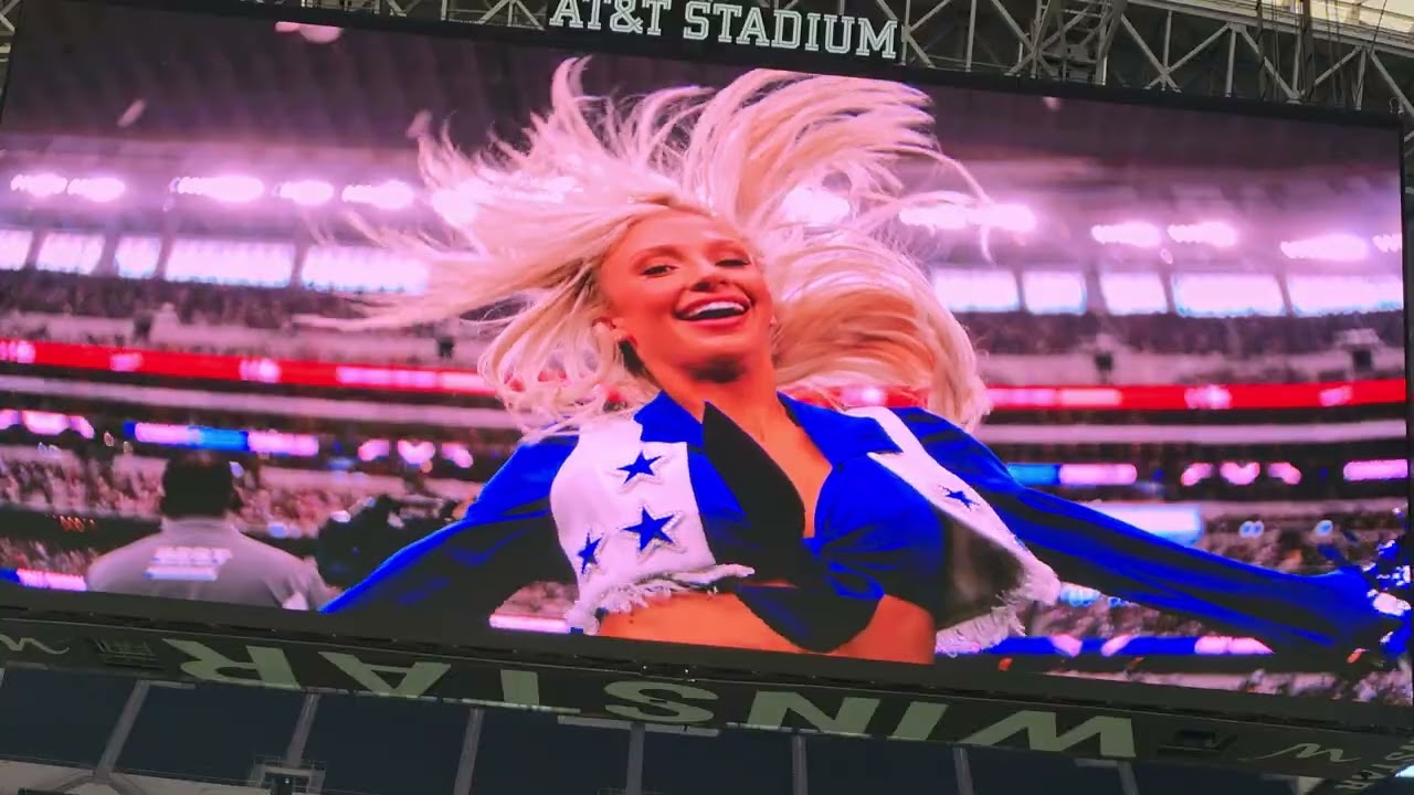 Dallas Cowboys Cheerleaders Kelli Finglass welcomes 2025 squad. First Look. Thunderstruck screenview