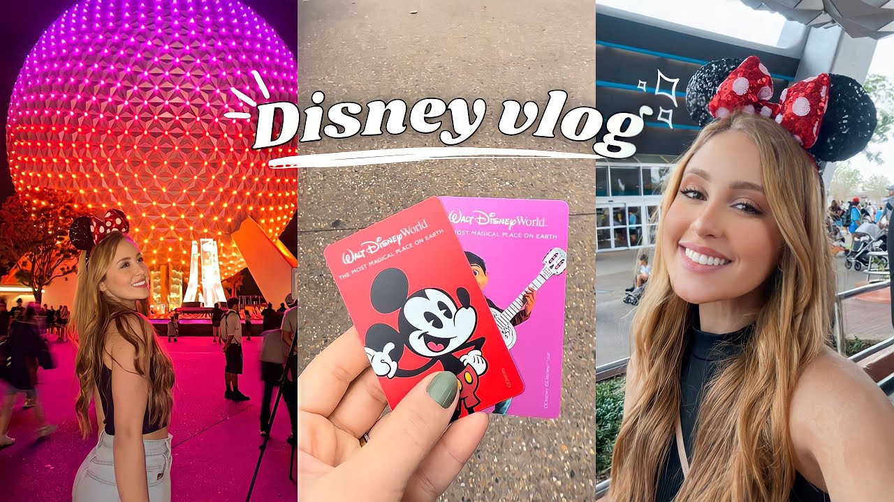 um dia comigo na Disney | Epcot | VLOG