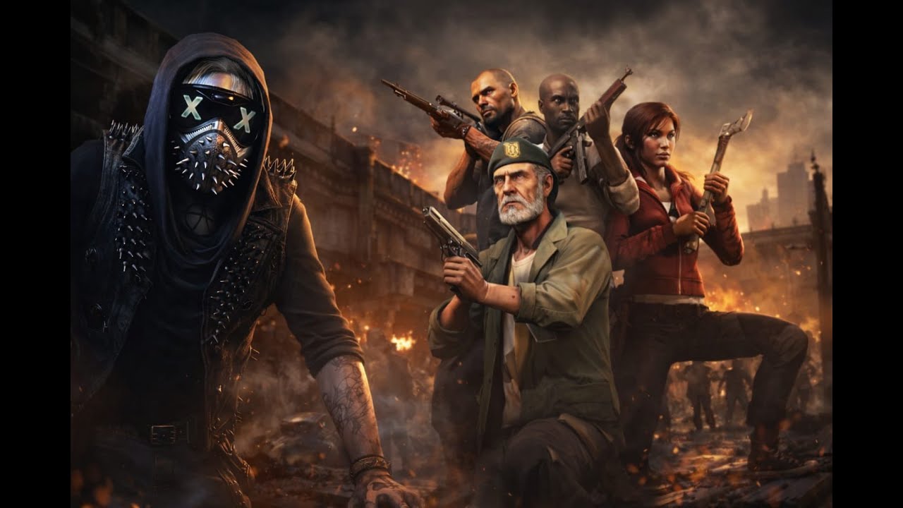 Noche de left 4 dead #left4dead #zombies #amigos #valve