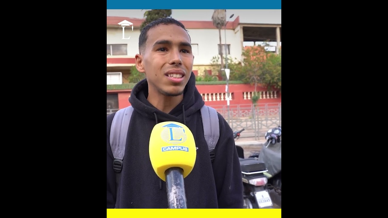 Micro-trottoir avec les étudiants de l'Université Hassan II de Casablanca