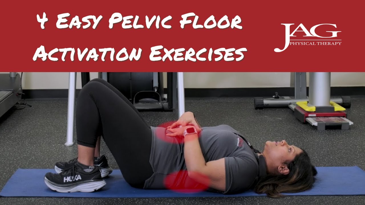 Activate Your Pelvic Floor IN SECONDS With These 4 Pelvic Floor Exercises