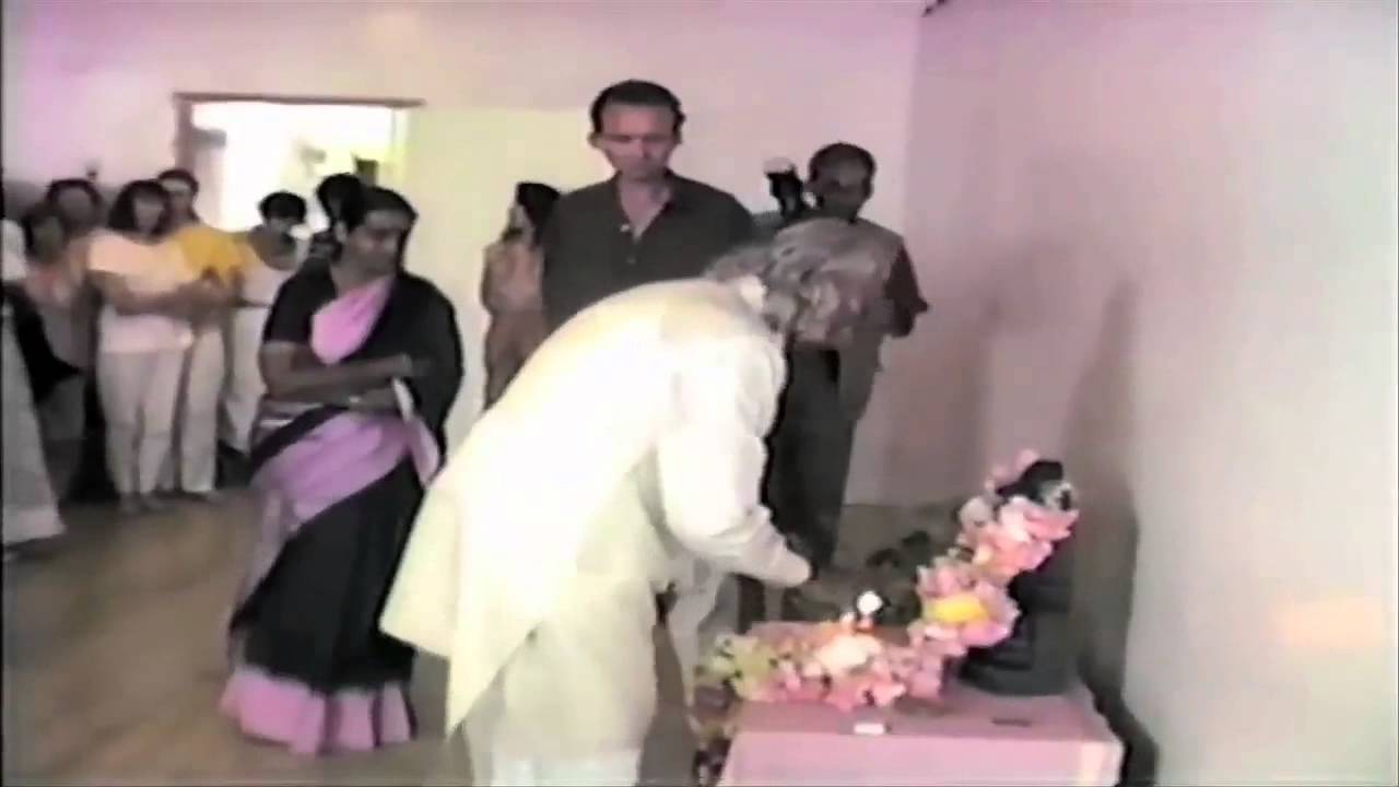 B.K.S. Iyengar in Los Angeles