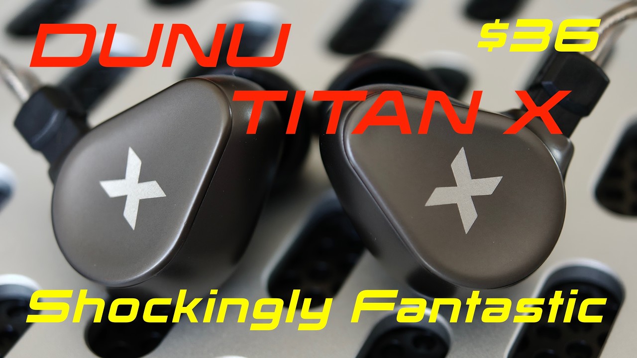 DUNU TITAN X Удивительно фантастично! 35 долларов.