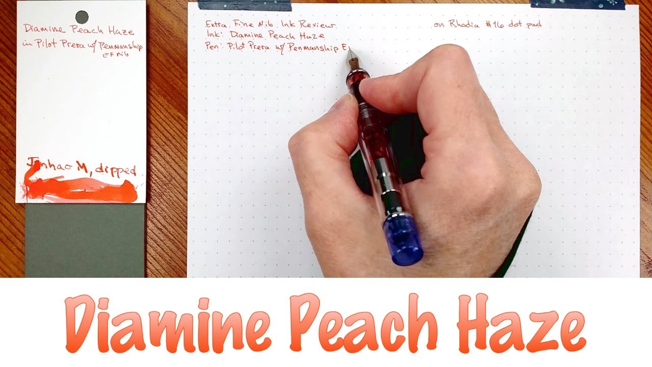 Diamine Peach Haze