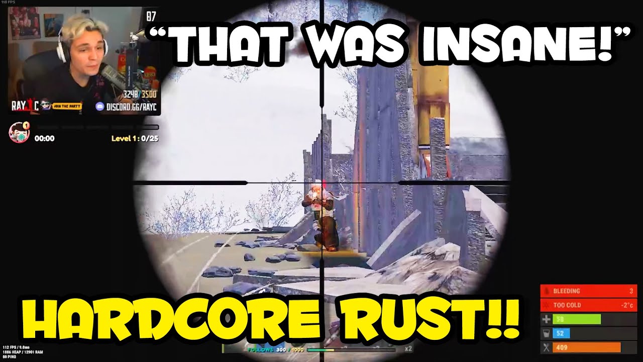 This is WHY I Should be BANNED from using a Bolty in Rust! | Hardcore Rust Survival
