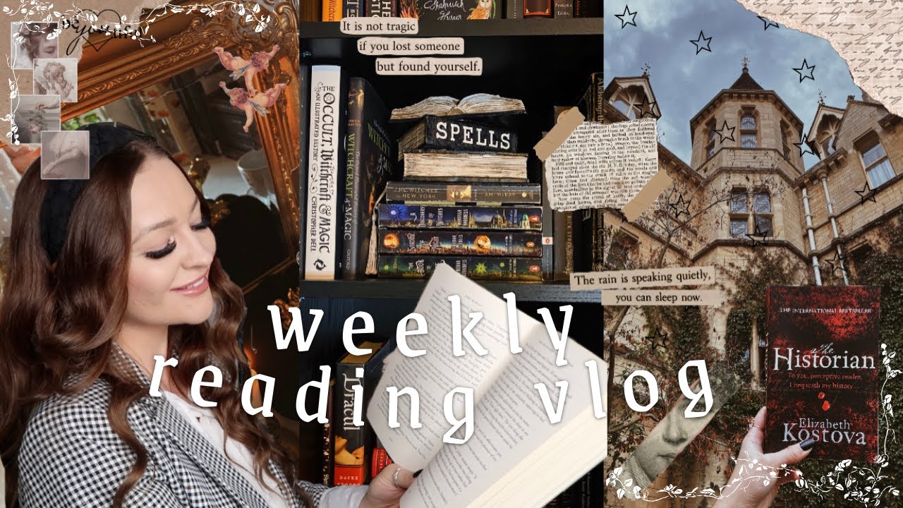 🕯a trip to oxford, unboxings & my booktube besties | weekly reading Vlog