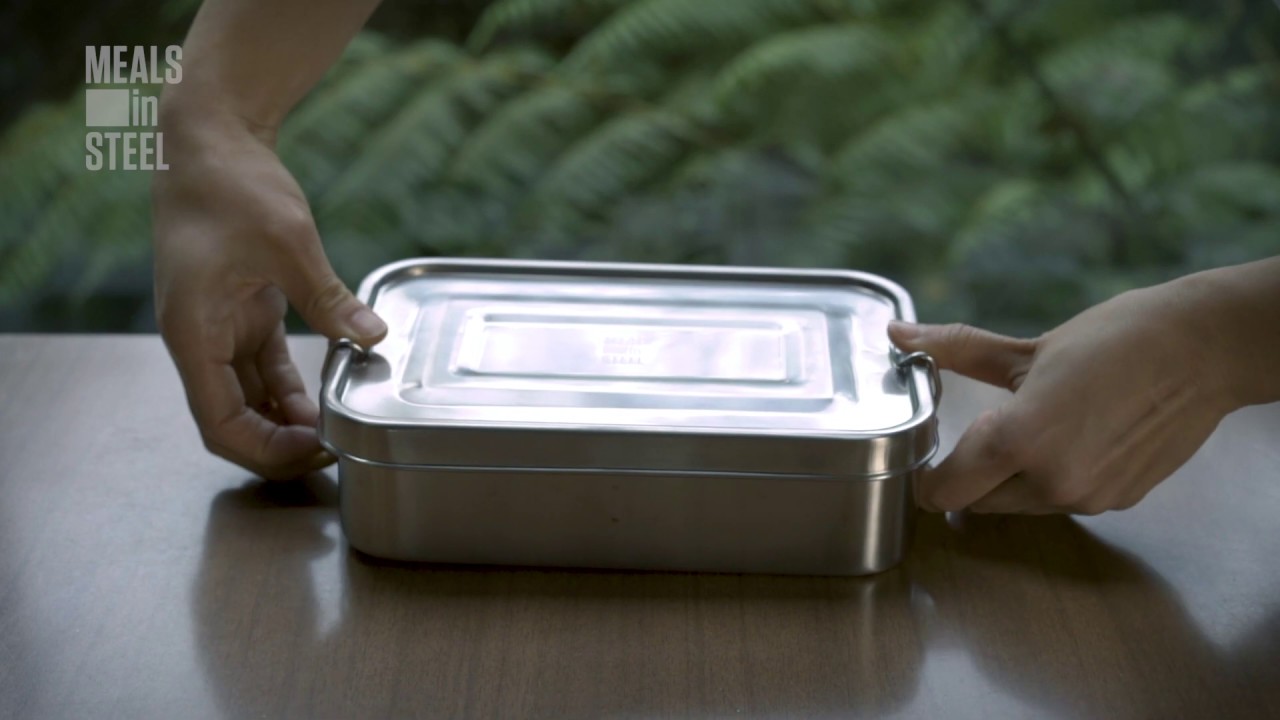 Meals in Steel Bento Leak Proof Stainless Steel Lunch Box