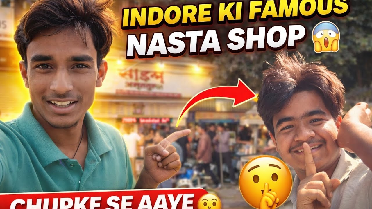 Indore ki famous nasta shop..😱Ravi Alphar indore#indore#vlog #dailyvlog #india #indorewale  