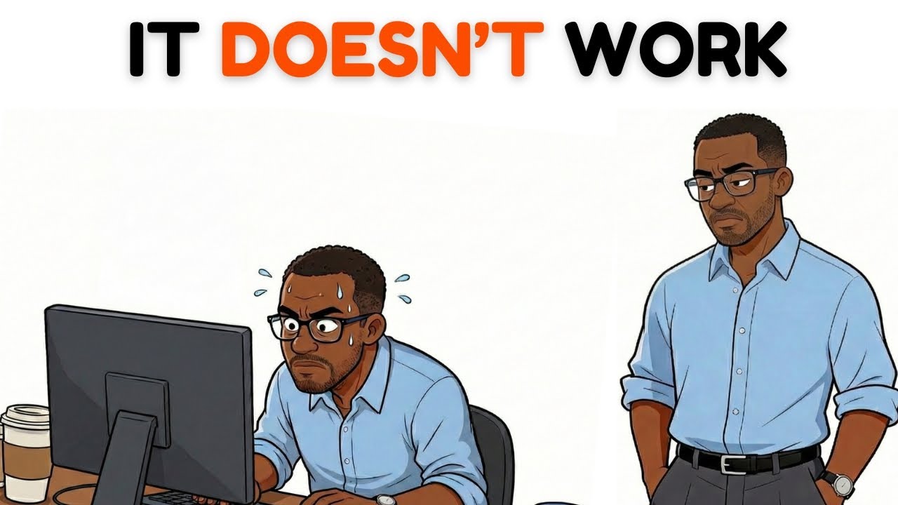 перестаньте хорошо справляться со своей работой.