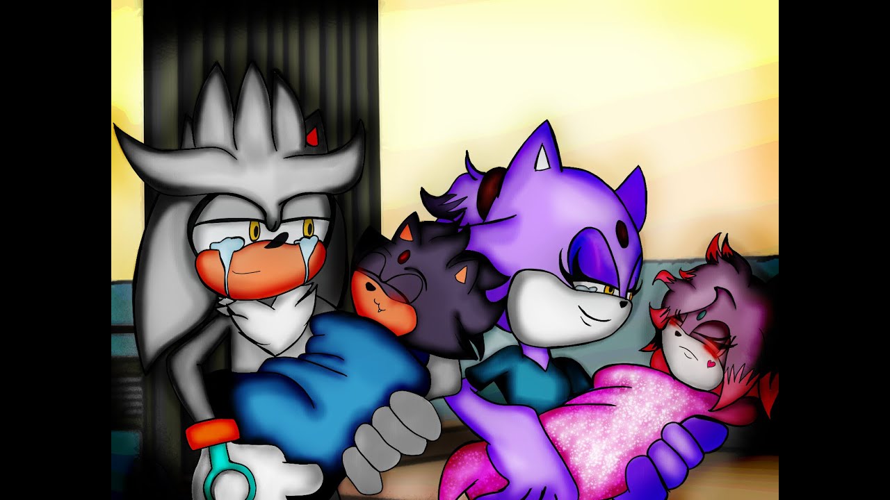 Blaze The Cat gives Birth to her kids ( Vr Chat)