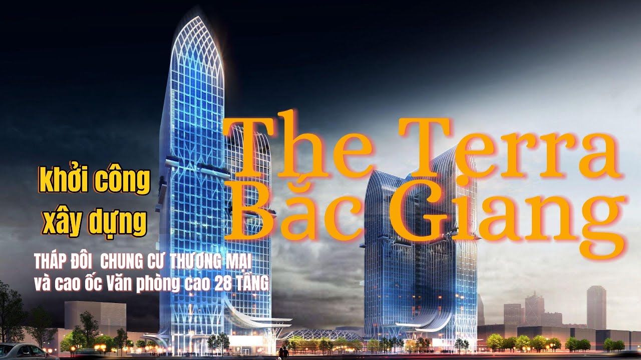 THÁP ĐÔI LUXORA Bắc Giang | Phố đi bộ tp Bắc Giang | Khởi công xây dựng tháp đôi chung cư thương mại