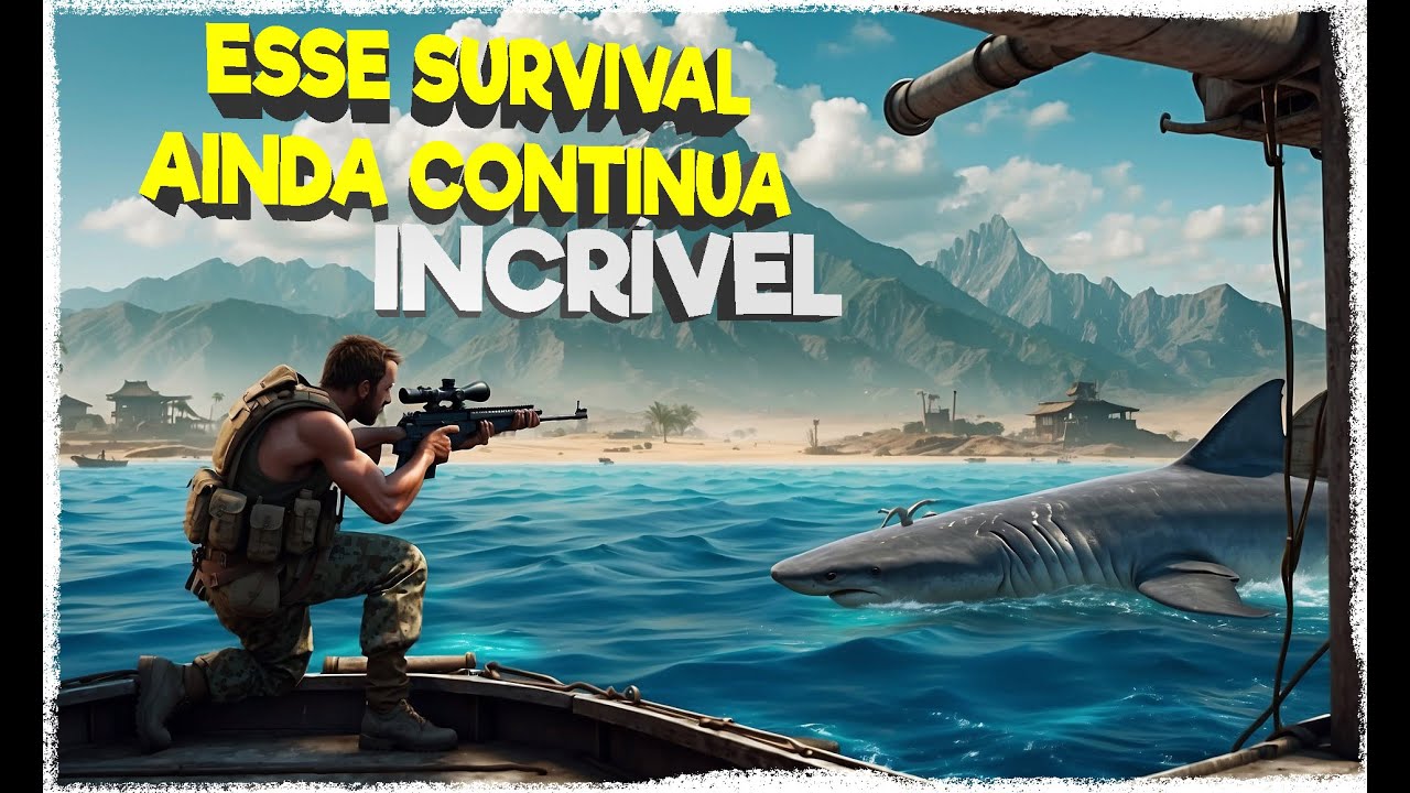 DEU BOM HOJE EM UM DOS MELHORES SURVIVAL SINGLEPLAYER E ONLINE MUNDO ABERTO CONSTRUÇÃO DE BASES