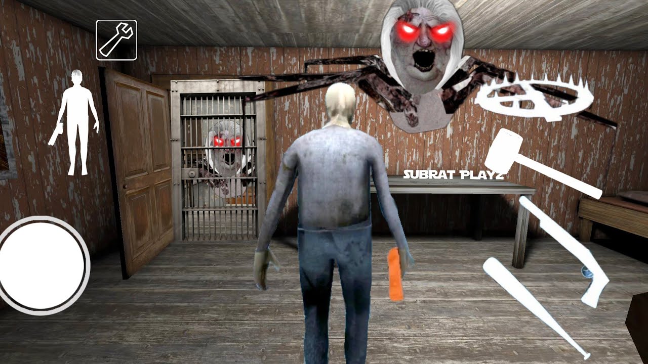 PLAYING AS GRANDPA IN GRANNY 1 MOD