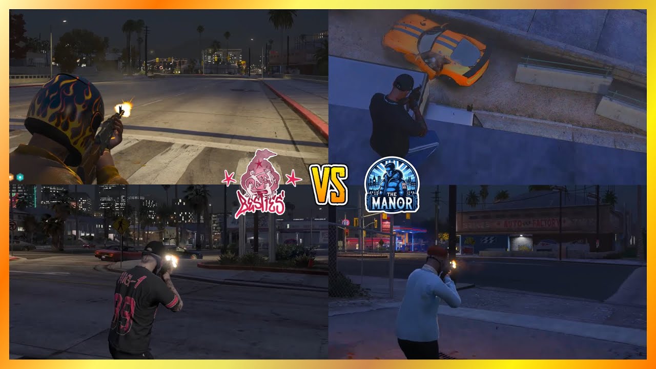 Manor Pull Up On Besties Bank Truck (Multi POVs) | NoPixel 4.0 GTA RP