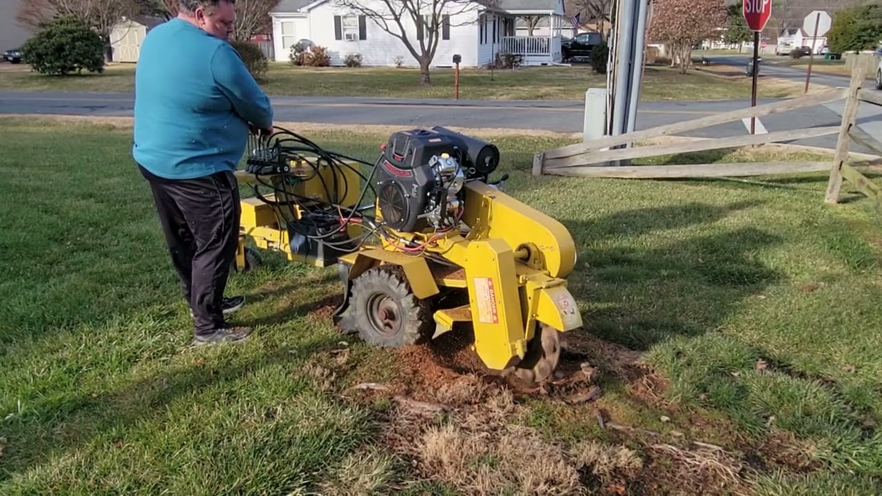 Rayco 1620 operation