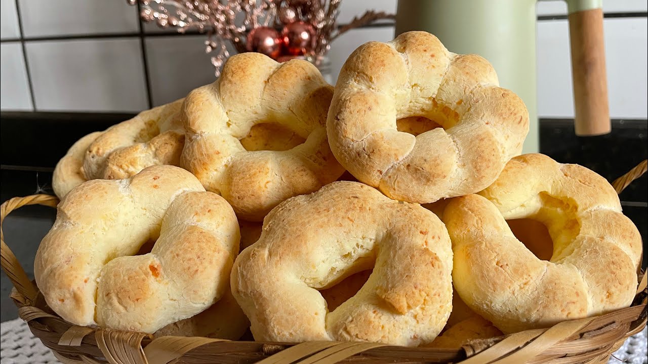 🧀☕️ O Verdadeiro Biscoito de Queijo Mineiro! Receita Fácil e Deliciosa!