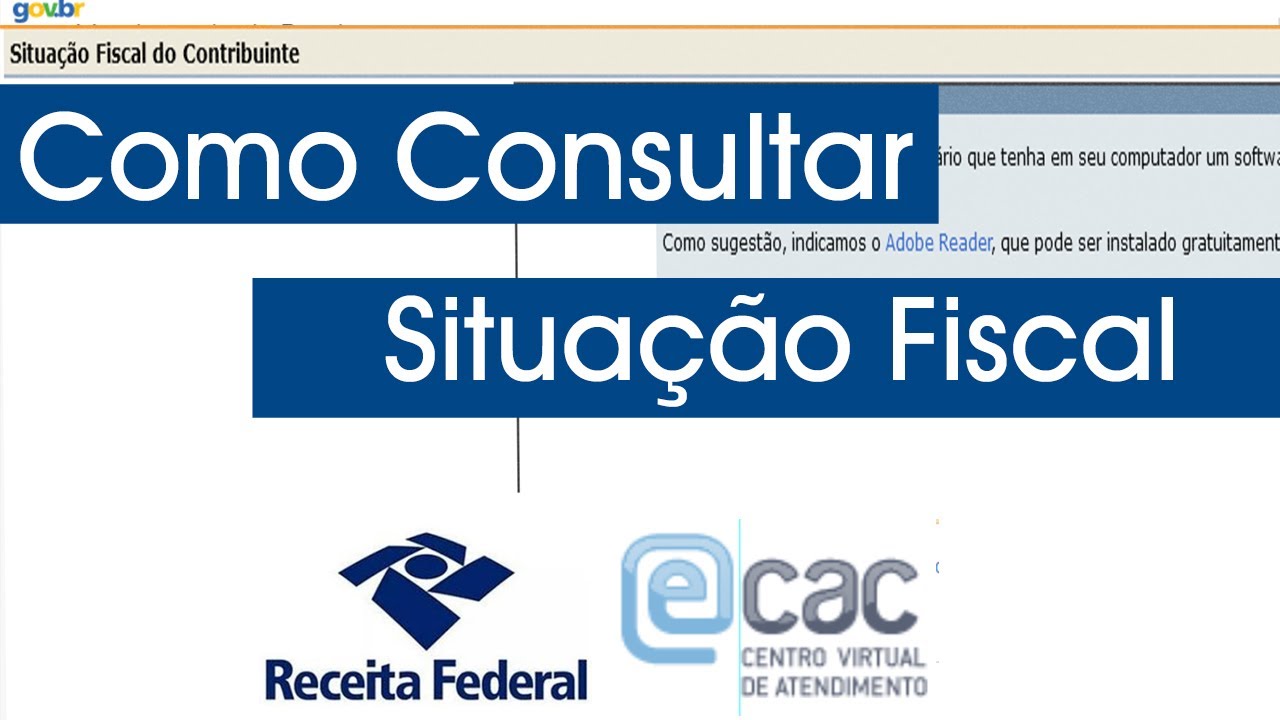 Como Consultar a Situação Fiscal no eCAC da Receita Federal