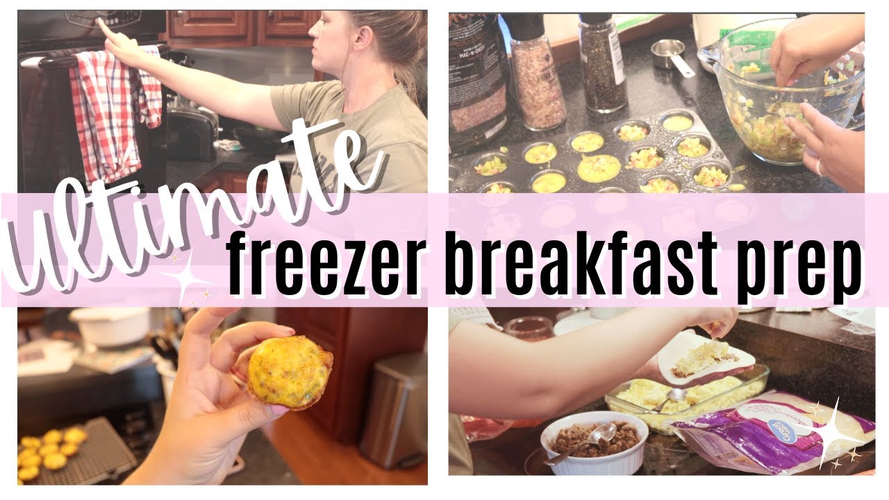 *NEW* ULTIMATE MEAL PREP // EASY FREEZER BREAKFASTS // COOK WITH ME // SIMPLY WHITLEY // HOMEMAKING