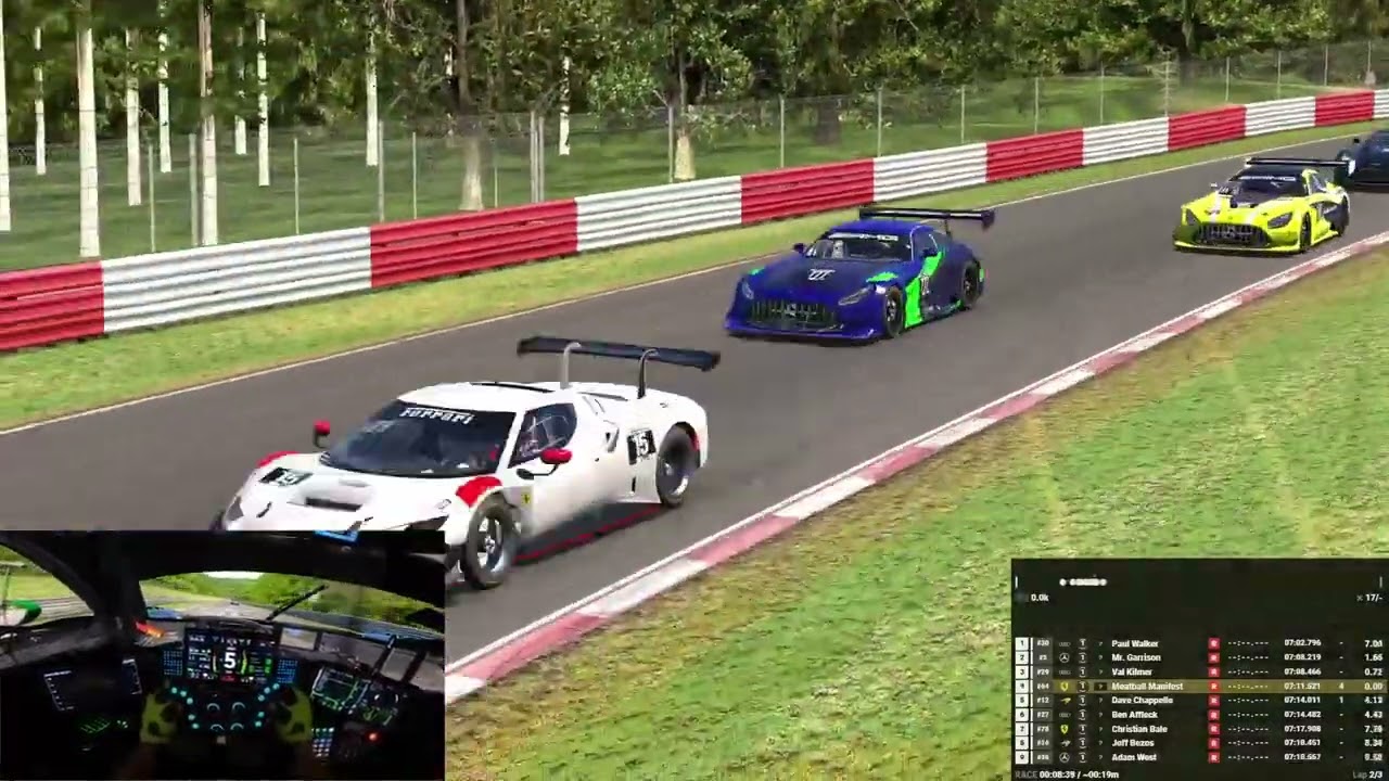 Ferrari 296 GT3 - 3 Laps at the Nordschleife