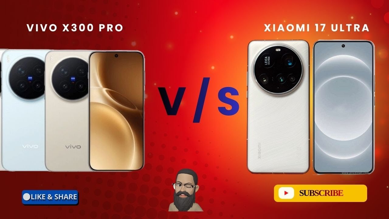 Vivo X300 Pro vs Xiaomi 17 Ultra | Ultimate Flagship Comparison 2025 | Camera, Performance