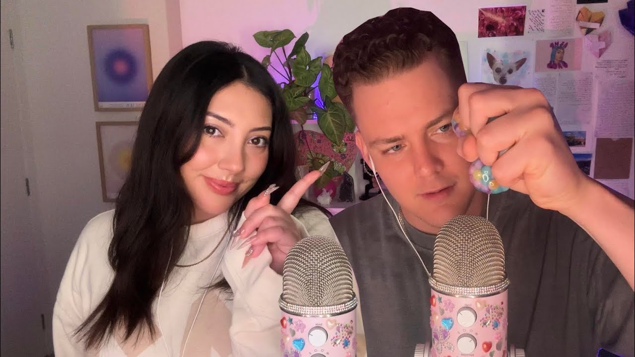 ASMR my boyfriend and I put you to sleep 😴