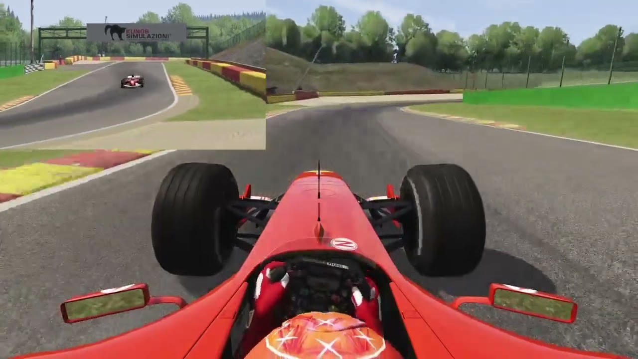 Ferarri F2004 On Spa