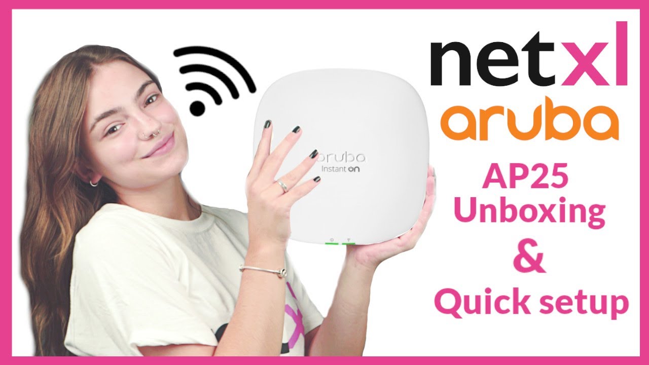 Unboxing BRAND NEW Aruba AP25 Wi-Fi 6 Access Point