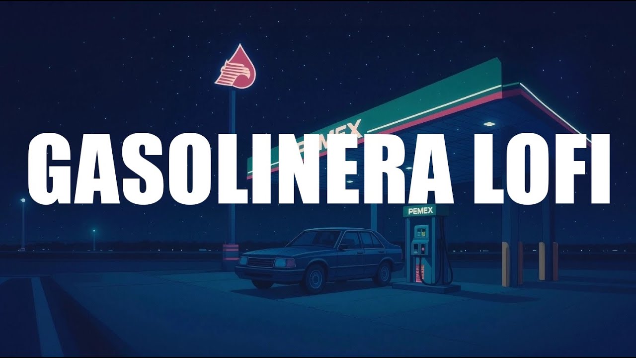 🎧Gasolinera LoFi ⛽ – Beats Chill para Conducir de Noche 🚗🌙