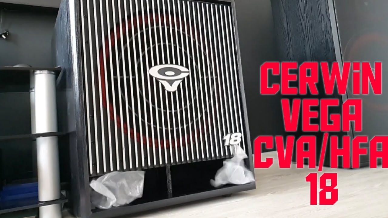 Cerwin Vega CVA/HFA 18 bass destroy